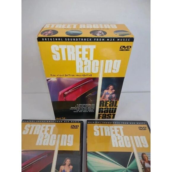 Street Racing: Real, Raw, Fast - Boxed Set (DVD, 2002, 4-Disc Set) - Picture 3 of 16